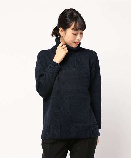 AMERICAN HOLIC(アメリカンホリック)の「・Wool混ニットタートルプルオーバー(ニット/セーター・レディース・チャコールグレー/ネイビー/ピンク/イエロー/アイボリー/その他7・FREE)」の20枚目の写真