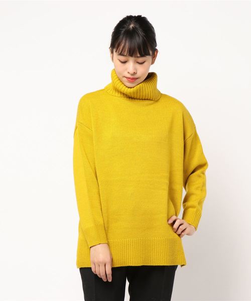 AMERICAN HOLIC(アメリカンホリック)の「・Wool混ニットタートルプルオーバー(ニット/セーター・レディース・チャコールグレー/ネイビー/ピンク/イエロー/アイボリー/その他7・FREE)」の21枚目の写真