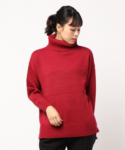 AMERICAN HOLIC(アメリカンホリック)の「・Wool混ニットタートルプルオーバー(ニット/セーター・レディース・チャコールグレー/ネイビー/ピンク/イエロー/アイボリー/その他7・FREE)」の22枚目の写真