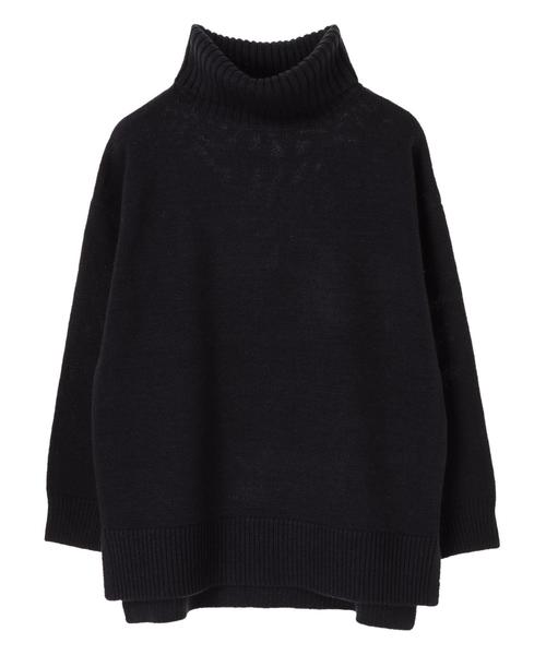 AMERICAN HOLIC(アメリカンホリック)の「・Wool混ニットタートルプルオーバー(ニット/セーター・レディース・チャコールグレー/ネイビー/ピンク/イエロー/アイボリー/その他7・FREE)」の11枚目の写真