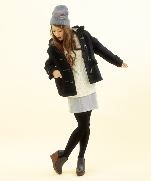 Another Edition(アナザーエディション)の「AE W-FACE MLT DFL(ダッフルコート・レディース・ブラック/ベージュ/ロイヤルブルー・SMALL/MEDIUM)」の14枚目の写真