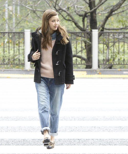 Another Edition(アナザーエディション)の「AE W-FACE MLT DFL(ダッフルコート・レディース・ブラック/ベージュ/ロイヤルブルー・SMALL/MEDIUM)」の16枚目の写真