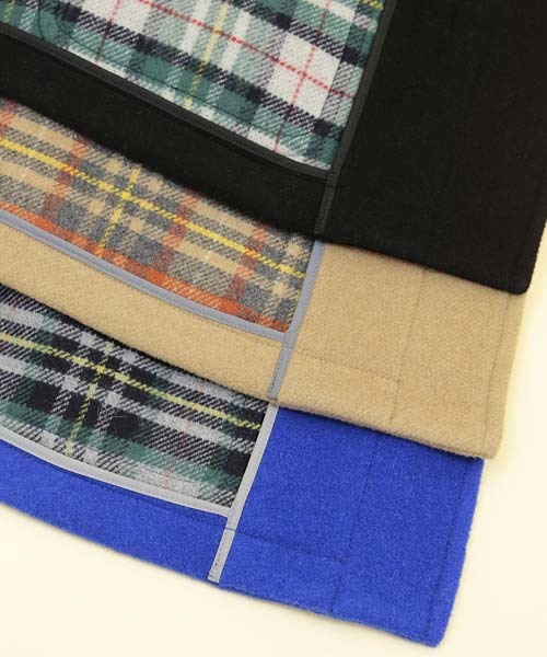 Another Edition(アナザーエディション)の「AE W-FACE MLT DFL(ダッフルコート・レディース・ブラック/ベージュ/ロイヤルブルー・SMALL/MEDIUM)」の12枚目の写真