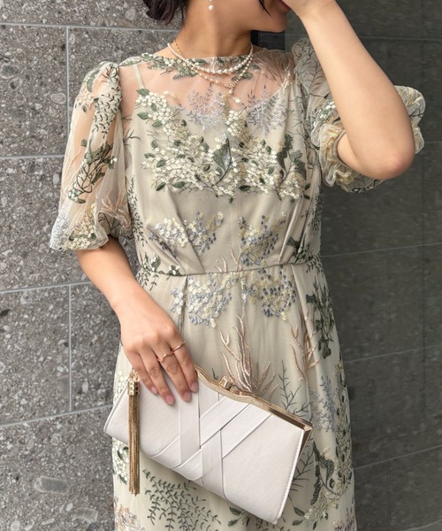 Dorry Doll（ドリードール）の「クロスマークコンパクトクラッチバック タッセル付き（クラッチバッグ・レディース・ブラック/ベージュ/モカ・FREE）」の13枚目の写真