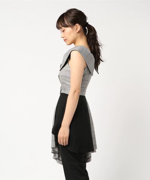 eimy istoire - eimyistoire ❤︎ チェックアシメトップス チェック アシメ eimy istoire（エイミーイストワール）の「チェックアシメ