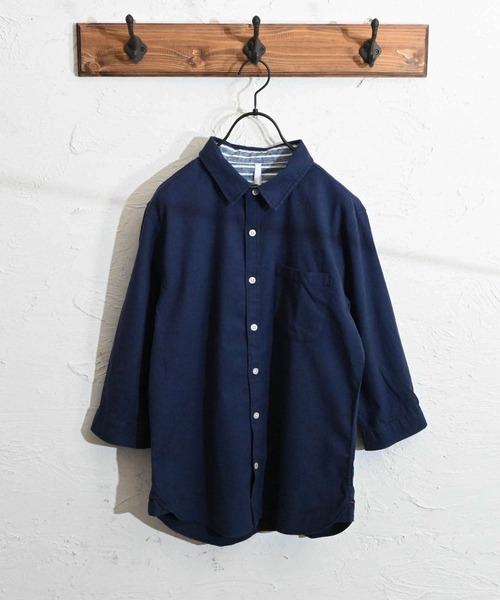 綿麻ストレッチシャツ（シャツ/ブラウス）｜Anytime Songs（エニータイムソングス）
