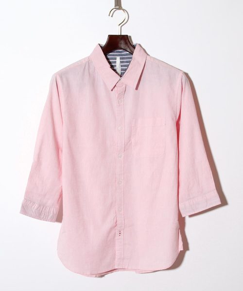 綿麻ストレッチシャツ（シャツ/ブラウス）｜Anytime Songs（エニータイムソングス）