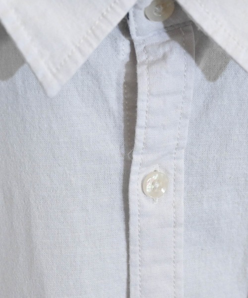 綿麻ストレッチシャツ（シャツ/ブラウス）｜Anytime Songs（エニータイムソングス）