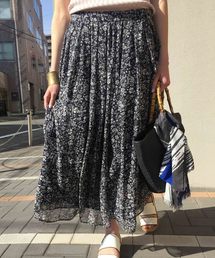 A/C DESIGN BY ALPHA CUBIC | 【WEB＆一部店舗限定】フラワースカート(スカート)