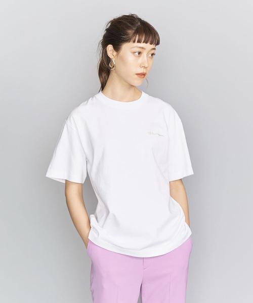 Champion × ZARAパッチクールネックスウェット シャツ Sサイズ