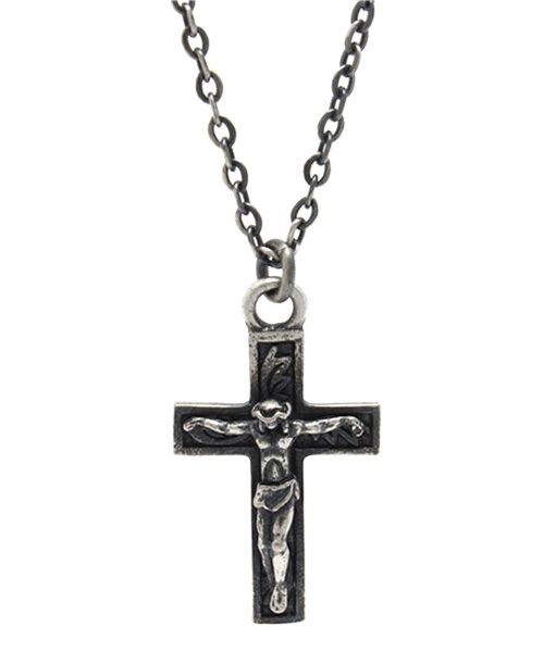 Subciety(サブサエティ)の「METAL NECKLACE-JESUS-(ネックレス・メンズ・アンティークゴールド/ゴールド/ブラック/シルバー/アンティークシルバー・FREE)」の9枚目の写真