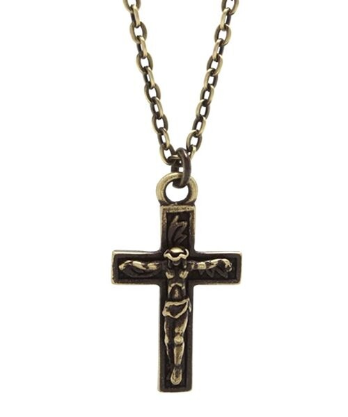 Subciety(サブサエティ)の「METAL NECKLACE-JESUS-(ネックレス・メンズ・アンティークゴールド/ゴールド/ブラック/シルバー/アンティークシルバー・FREE)」の8枚目の写真
