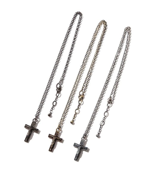 Subciety(サブサエティ)の「METAL NECKLACE-JESUS-(ネックレス・メンズ・アンティークゴールド/ゴールド/ブラック/シルバー/アンティークシルバー・FREE)」の7枚目の写真