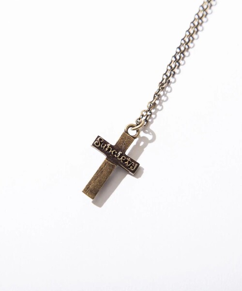 Subciety(サブサエティ)の「METAL NECKLACE-JESUS-(ネックレス・メンズ・アンティークゴールド/ゴールド/ブラック/シルバー/アンティークシルバー・FREE)」の6枚目の写真