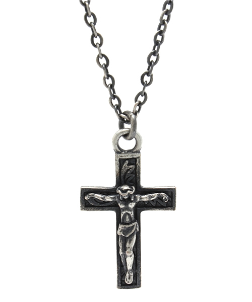 Subciety(サブサエティ)の「METAL NECKLACE -JESUS-(ネックレス・メンズ・アンティークゴールド/ゴールド/ブラック/シルバー/アンティークシルバー・FREE)」の13枚目の写真