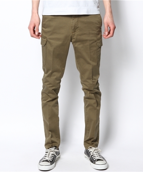 BEAMS（ビームス）の「○BEAMS / スキニー 6ポケットパンツ（カーゴパンツ・メンズ・オリーブ/ネイビー・LARGE/MEDIUM/SMALL）」の11枚目の写真