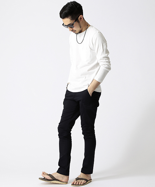 BEAMS（ビームス）の「○BEAMS / スキニー 6ポケットパンツ（カーゴパンツ・メンズ・オリーブ/ネイビー・LARGE/MEDIUM/SMALL）」の15枚目の写真