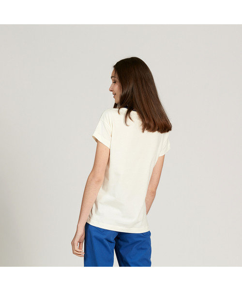 AIGLE（エーグル）の「ガウイ（Tシャツ/カットソー・レディース・ライトブルー/ホワイト・LARGE/MEDIUM/SMALL）」の6枚目の写真