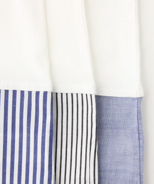 GLOBAL WORK（グローバルワーク）の「シャツレイヤードタンク/835080（タンクトップ・レディース・ホワイト/ネイビー/ブルー/その他・MEDIUM/LARGE）」の14枚目の写真