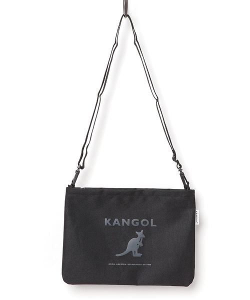 KANGOL(カンゴール)の「【KANGOL / カンゴール】 プリントサコッシュ(ショルダーバッグ・レディース・ホワイト/ベージュ/オレンジ/ブラック×グレー/ブラック×ホワイト/パープル・FREE)」の15枚目の写真
