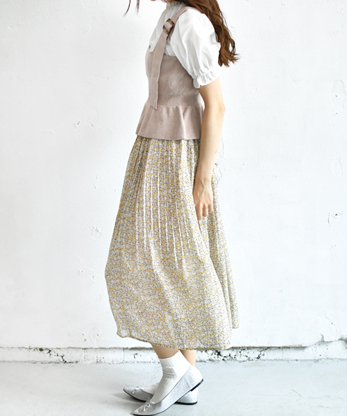 PairPair（ペアペア）の「ニットビスチェ×ブラウスセット（シャツ/ブラウス・レディース・ブラック/ベージュ/サックスブルー・FREE）」の13枚目の写真