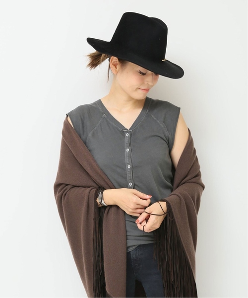 Deuxieme Classe(ドゥーズィエムクラス)の「N/S ヘンリー(Tシャツ/カットソー・レディース・ホワイト/チャコールグレー/ブラウン・FREE)」の2枚目の写真