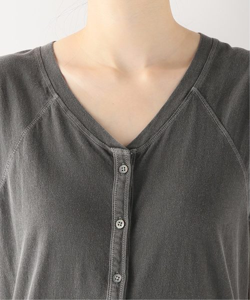 Deuxieme Classe(ドゥーズィエムクラス)の「N/S ヘンリー(Tシャツ/カットソー・レディース・ホワイト/チャコールグレー/ブラウン・FREE)」の9枚目の写真