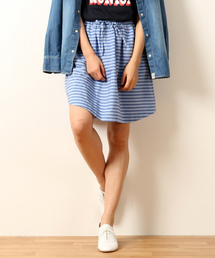 MYSELF ABAHOUSE | ﾎﾞｰﾀﾞｰｷﾞｬｻﾞｰｽｶｰﾄ(スカート)