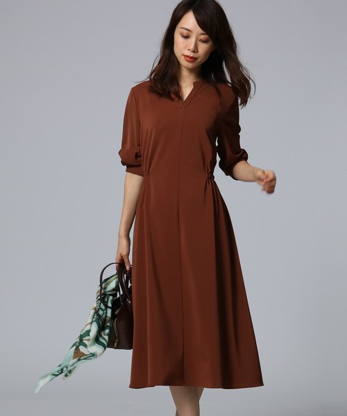 セール ワンピース ドレス Untitled アンタイトル のワンピース 立ち襟のネックワンピース 153 19 02 をセール 価格で購入できます Untitled 立ち襟のネックワンピース ワンピース ワンピース Untitled アンタイトル のファッション 上級品 特価