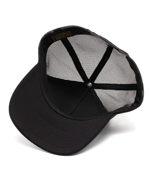 ANDSUNS（アンドサンズ）の「TWILL WAPPEN MESH CAP（キャップ・メンズ・ホワイト×ブラック/ブラック/ホワイト×ネイビー/ブラウン/グリーン・FREE）」の7枚目の写真