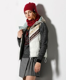 MARK&LONA�i�}�[�N�A���h���i�j�́uSyndrone Down Hoody Vest | WOMEN�i�_�E���x�X�g�j�v