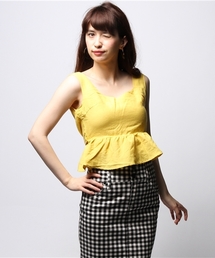 ROSE BUD | LBL-14153 BACK RIBBON BUSTIER(その他トップス)