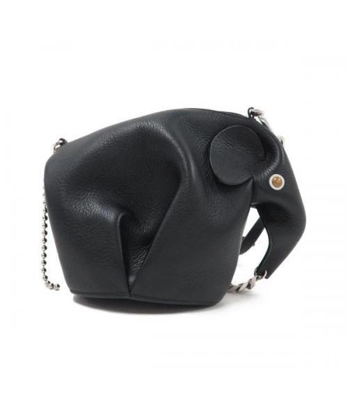 LOEWE ロエベ エレファントショルダーバッグ ブラック ブランド古着】PUNK ELEPHANT パンクエレファント（ショルダー