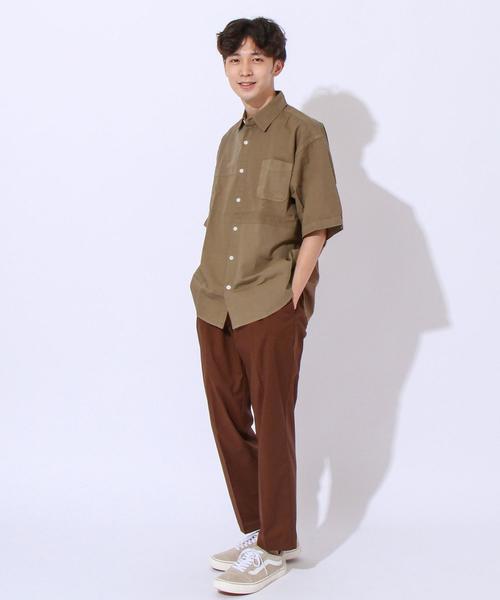 coen（コーエン）の「TCストレッチドライイージーパンツ（その他パンツ・メンズ・ブラウン/ベージュ・SMALL/MEDIUM/X-LARGE/LARGE）」の3枚目の写真