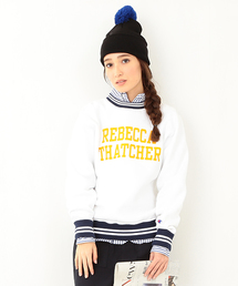 BEAMS BOY | CHAMPION×BEAMS BOY / リブ ライン クルー スウェット◆(スウェット)
