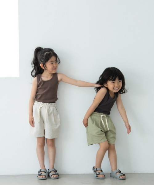 LOWRYS FARM(ローリーズファーム)の「リブタンク 861782(タンクトップ・キッズ・チャコールグレー/ブラウン/ピンク/アイボリー/グリーン系その他/ブルー系その他/ブラウン系その他・MEDIUM/LARGE/X-LARGE)」の14枚目の写真