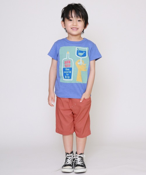 DILASH(ディラッシュ)の「ストレッチ5分丈パンツ(その他パンツ・キッズ・ベージュ/カーキ/ブルー/レンガ/チャコール・90/100/110/120/80/130/140)」の7枚目の写真