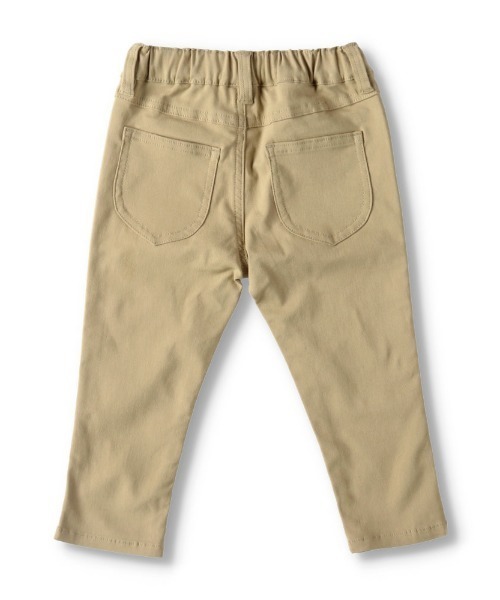 BRANSHES（ブランシェス）の「プレミアムストレッチツイルカプリパンツ（その他パンツ・キッズ・ピンクベージュ/ベージュ/ラベンダー・90cm/100cm/110cm/120cm/130cm/140cm/150cm）」の4枚目の写真