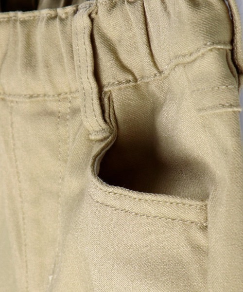 BRANSHES（ブランシェス）の「プレミアムストレッチツイルカプリパンツ（その他パンツ・キッズ・ピンクベージュ/ベージュ/ラベンダー・90cm/100cm/110cm/120cm/130cm/140cm/150cm）」の6枚目の写真