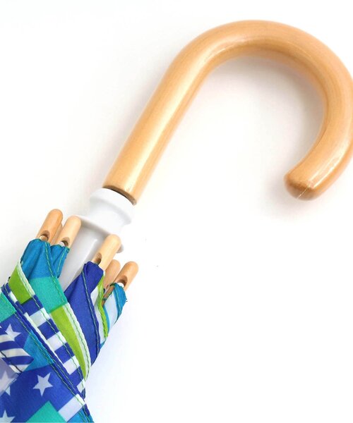 Ampersand（アンパサンド）の「■BOY'S傘（長傘・キッズ・レッド/ミント・SMALL/MEDIUM/X-SMALL）」の3枚目の写真