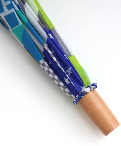 Ampersand（アンパサンド）の「■BOY'S傘（長傘・キッズ・レッド/ミント・SMALL/MEDIUM/X-SMALL）」の8枚目の写真