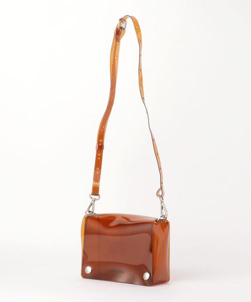 NaNa-NaNa（ナナナナ）の「＜nana-nana＞B6 クリアバッグ -2WAY- Ψ（ショルダーバッグ・レディース・ホワイト/ブラウン/その他1・FREE）」の8枚目の写真