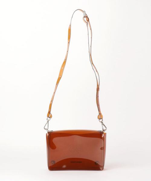 NaNa-NaNa（ナナナナ）の「＜nana-nana＞B6 クリアバッグ -2WAY- Ψ（ショルダーバッグ・レディース・ホワイト/ブラウン/その他1・FREE）」の9枚目の写真