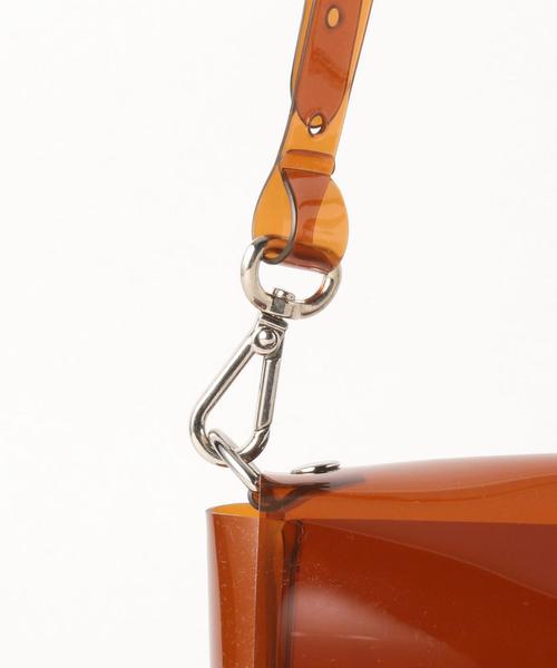 NaNa-NaNa（ナナナナ）の「＜nana-nana＞B6 クリアバッグ -2WAY- Ψ（ショルダーバッグ・レディース・ホワイト/ブラウン/その他1・FREE）」の11枚目の写真