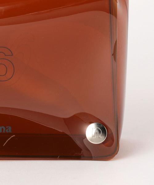 NaNa-NaNa（ナナナナ）の「＜nana-nana＞B6 クリアバッグ -2WAY- Ψ（ショルダーバッグ・レディース・ホワイト/ブラウン/その他1・FREE）」の4枚目の写真