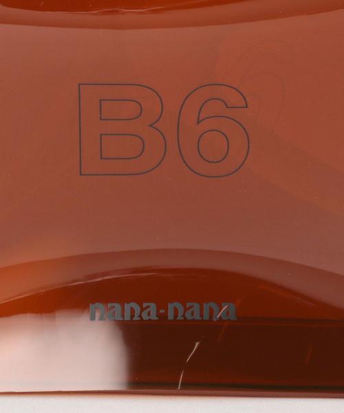 NaNa-NaNa（ナナナナ）の「＜nana-nana＞B6 クリアバッグ -2WAY- Ψ（ショルダーバッグ・レディース・ホワイト/ブラウン/その他1・FREE）」の5枚目の写真