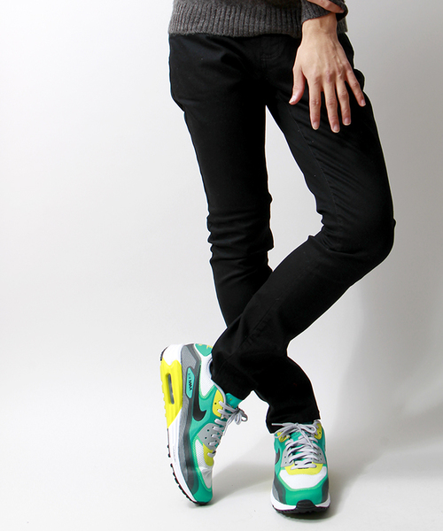 WEGO（ウィゴー）の「WEGO/ツイルカラースキニーパンツ（その他パンツ・メンズ・ダークグリーン/ワイン/ブラック・SMALL/MEDIUM/LARGE）」の2枚目の写真