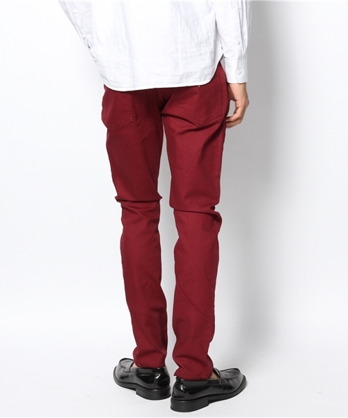 WEGO（ウィゴー）の「WEGO/ツイルカラースキニーパンツ（その他パンツ・メンズ・ダークグリーン/ワイン/ブラック・SMALL/MEDIUM/LARGE）」の5枚目の写真