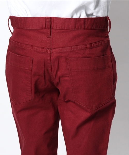 WEGO（ウィゴー）の「WEGO/ツイルカラースキニーパンツ（その他パンツ・メンズ・ダークグリーン/ワイン/ブラック・SMALL/MEDIUM/LARGE）」の7枚目の写真