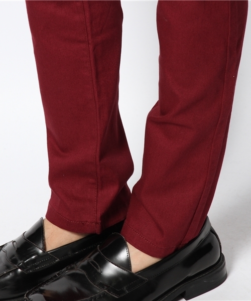 WEGO（ウィゴー）の「WEGO/ツイルカラースキニーパンツ（その他パンツ・メンズ・ダークグリーン/ワイン/ブラック・SMALL/MEDIUM/LARGE）」の9枚目の写真